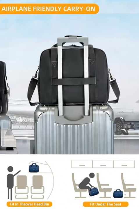 WINDINZA GREY kézipoggyásztáska - Ryanair/Wizz Air gépekhez, Szín: szürke, IVET.HU - A te online butikod.