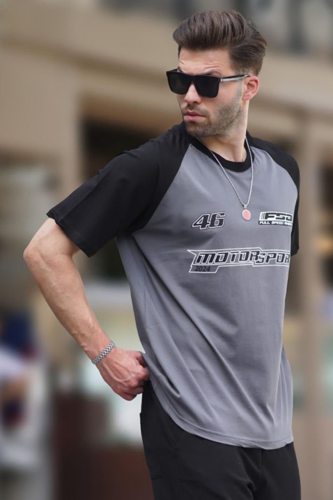 RELONDO GREY férfi póló, Szín: szürke, IVET.HU - A te online butikod.