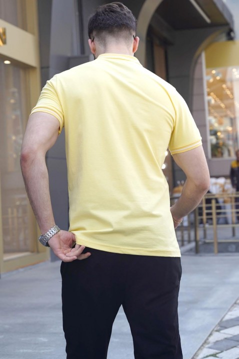 RILONZO YELLOW férfi póló, Szín: sárga, IVET.HU - A te online butikod.