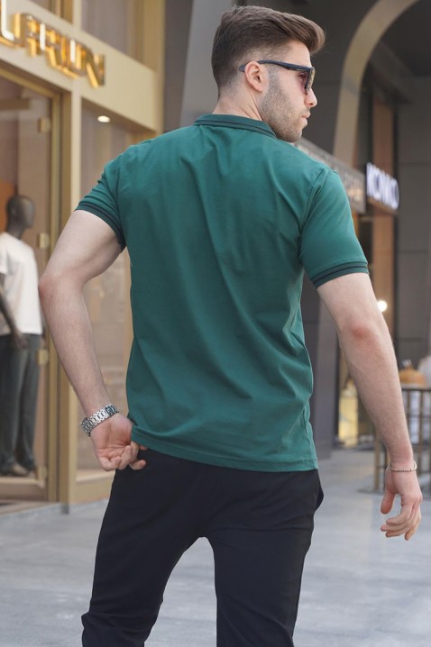 RILONZO GREEN férfi póló, Szín: zöld, IVET.HU - A te online butikod.