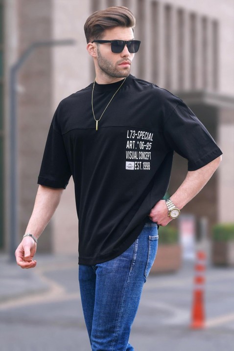 MARTILZO BLACK férfi póló, Szín: fekete, IVET.HU - A te online butikod.