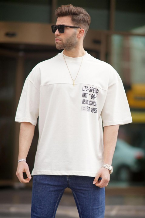 MARTILZO ECRU férfi póló, Szín: ekrü, IVET.HU - A te online butikod.