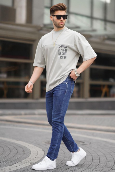 MARTILZO GREY férfi póló, Szín: szürke, IVET.HU - A te online butikod.