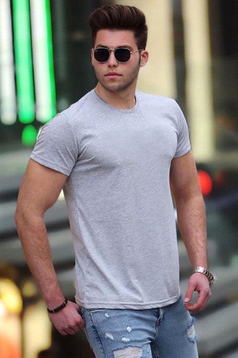 DELNIZO férfi póló, Szín: szürke, IVET.HU - A te online butikod.