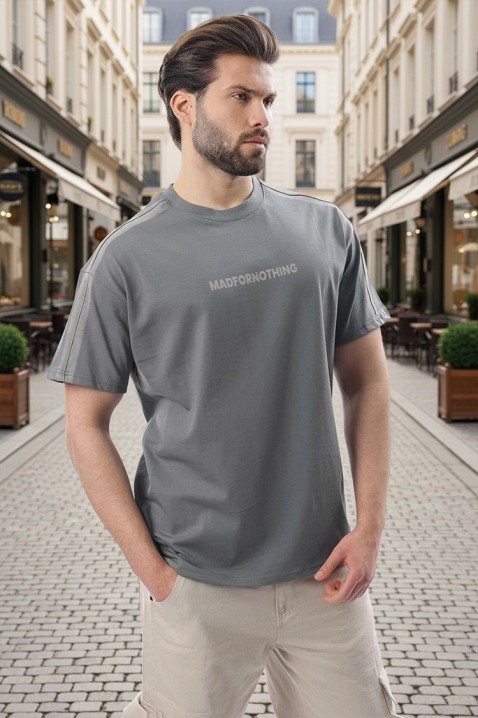 CHARLONZO GREY férfi póló, Szín: szürke, IVET.HU - A te online butikod.