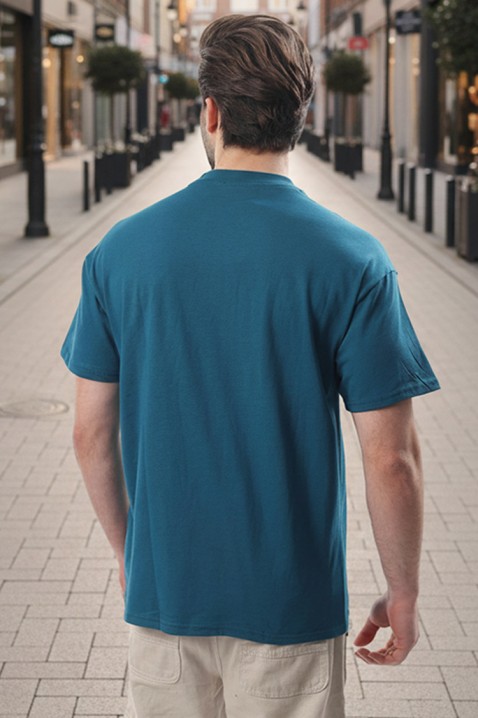 CHARLONZO PETROL férfi póló, Szín: petrolkék, IVET.HU - A te online butikod.