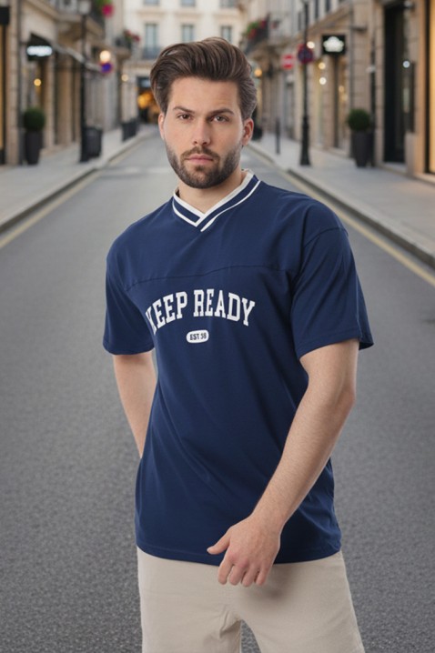 FELONZO NAVY férfi póló, Szín: sötétkék, IVET.HU - A te online butikod.