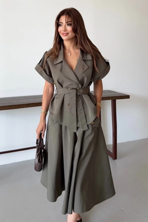 TRINELZA szett, Szín: khaki, IVET.HU - A te online butikod.