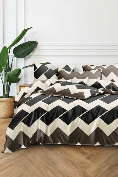 FIONELSY ágyneműgarnitúra 160x200 cm pamut - 3 darabos, Szín: multicolor, IVET.HU - A te online butikod.