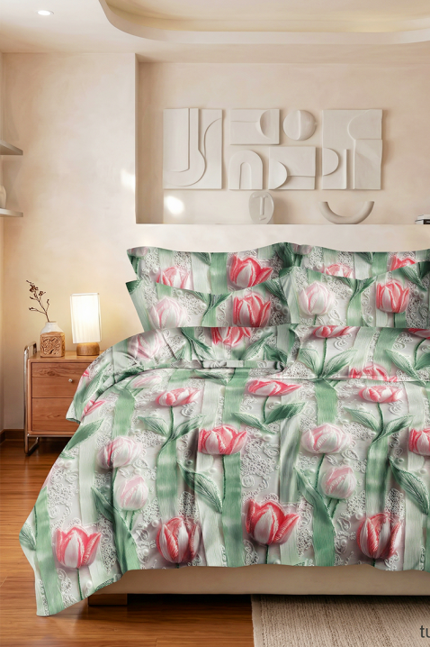 GRONELJY ágyneműgarnitúra 160x200 cm pamut - 3 darabos, Szín: multicolor, IVET.HU - A te online butikod.