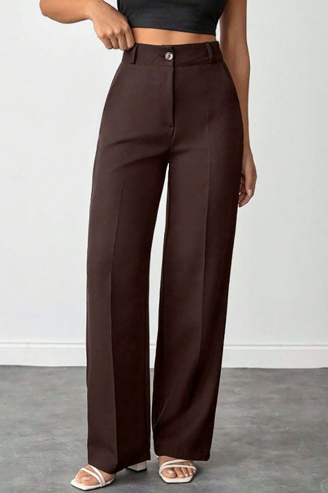 NIVOLZA nadrág, Szín: barna, IVET.HU - A te online butikod.