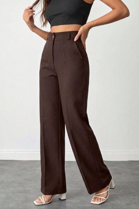 NIVOLZA nadrág, Szín: barna, IVET.HU - A te online butikod.