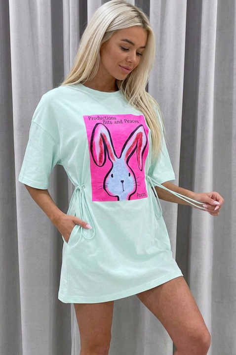 VLADOLZA MINT tunika, Szín: mentazöld, IVET.HU - A te online butikod.