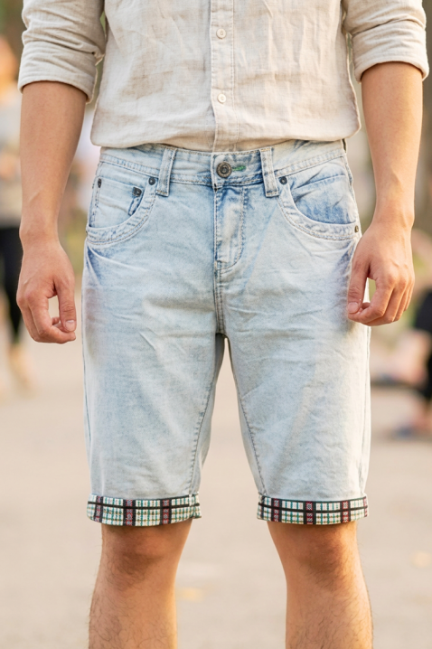 LORZENO férfi rövidnadrág, Szín: világoskék, IVET.HU - A te online butikod.