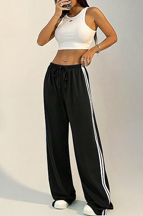 MONDOLDA sportos nadrág, Szín: fekete, IVET.HU - A te online butikod.