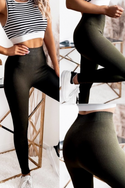 VLEMILDA leggings, Szín: khaki, IVET.HU - A te online butikod.