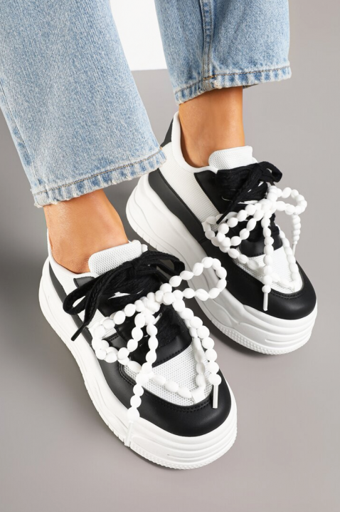 MOLENZA BLACK női tornacipő, Szín: fekete, IVET.HU - A te online butikod.