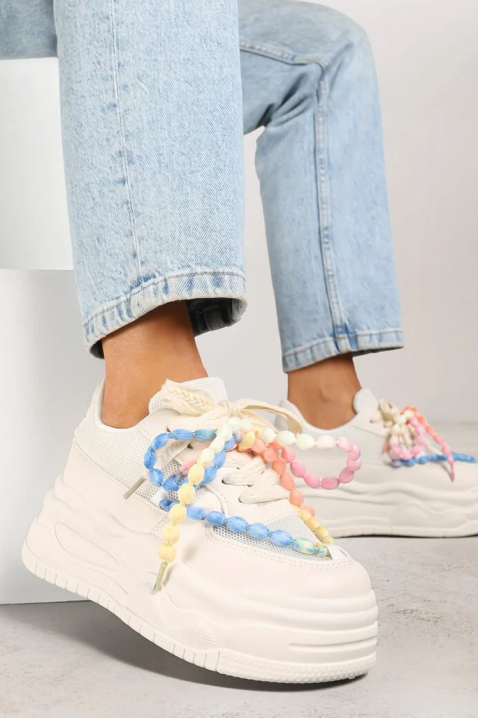 MOLENZA ECRU női tornacipő, Szín: ekrü, IVET.HU - A te online butikod.