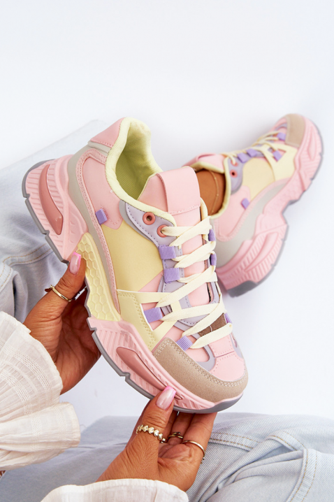 MERZILDA PINK női tornacipő, Szín: rózsaszín, IVET.HU - A te online butikod.