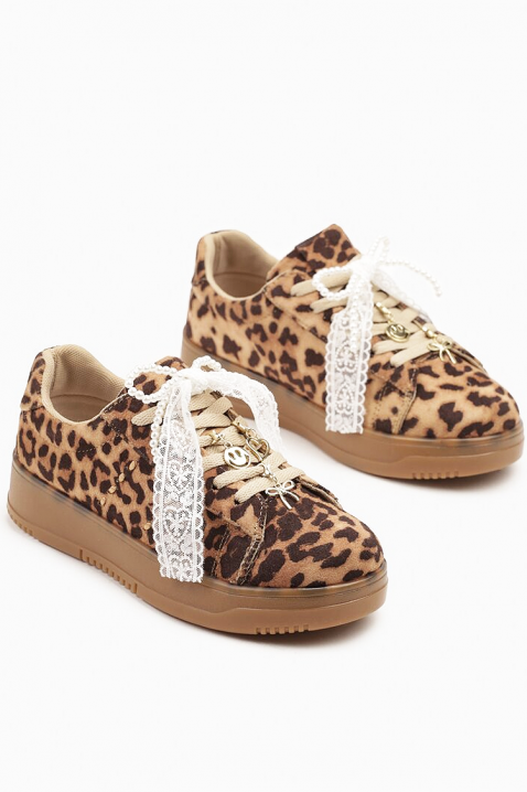 GLOVELZA női tornacipő, Szín: leopárdmintás, IVET.HU - A te online butikod.