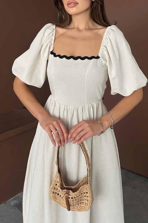 PRINCELZA ruha, Szín: ekrü, IVET.HU - A te online butikod.