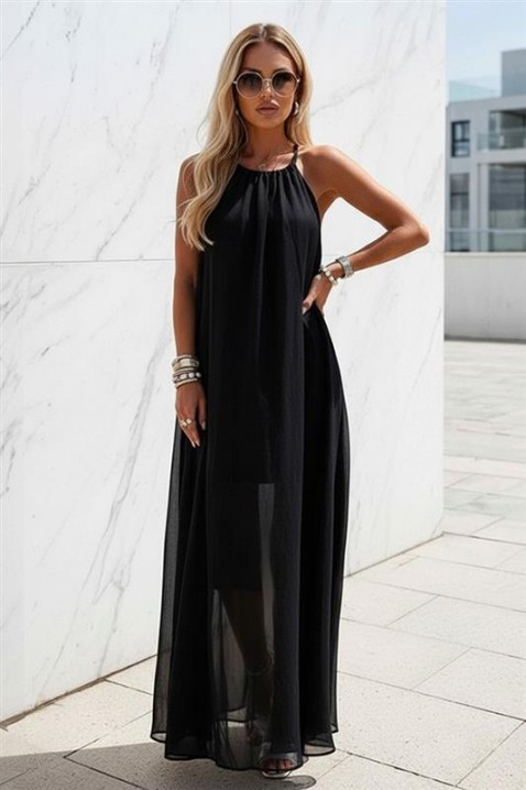 LONZELA BLACK ruha, Szín: fekete, IVET.HU - A te online butikod.