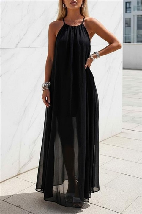 LONZELA BLACK ruha, Szín: fekete, IVET.HU - A te online butikod.