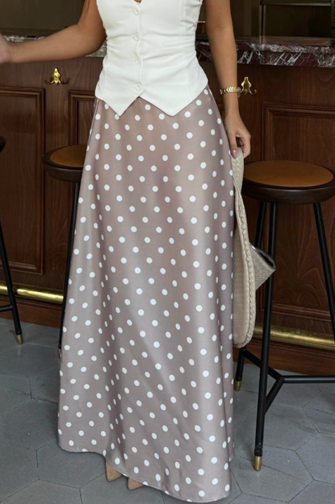 MOLARZA BEIGE szoknya, Szín: bézs, IVET.HU - A te online butikod.