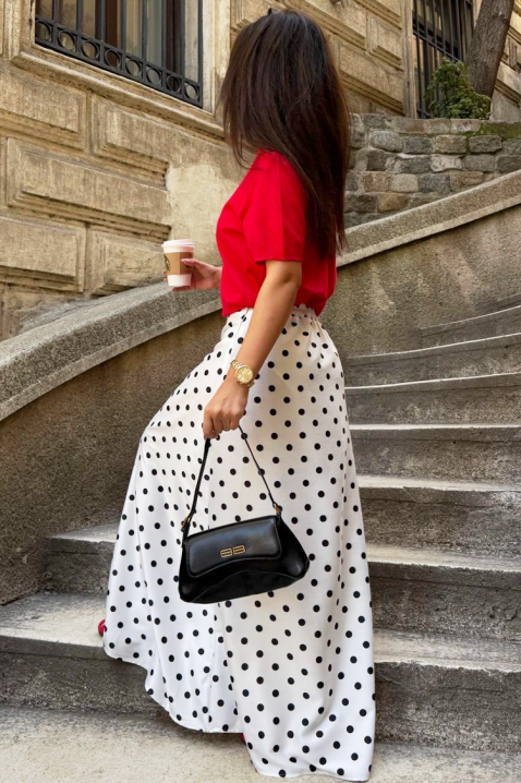 MOLARZA WHITE szoknya, Szín: fehér, IVET.HU - A te online butikod.