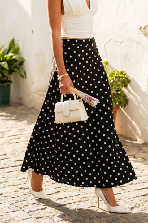 MOLARZA BLACK szoknya, Szín: fekete, IVET.HU - A te online butikod.