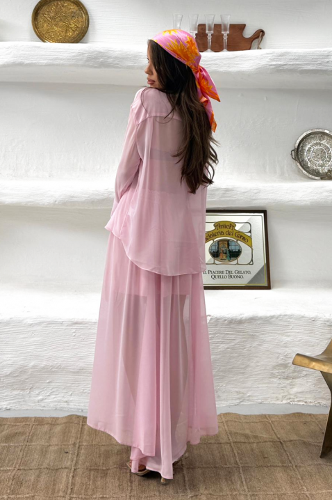 MERLINA PINK légies és finom kétrészes mindennapi szett, Szín: rózsaszín, IVET.HU - A te online butikod.