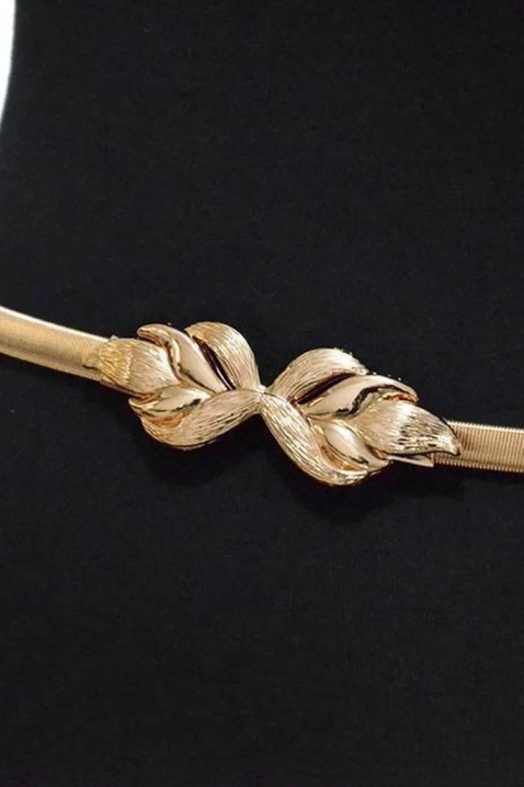 ZENOLIA elegáns női fém öv arany színben, Szín: arany, IVET.HU - A te online butikod.