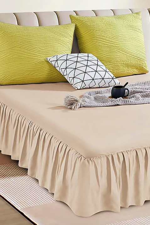 BENJILFA BEIGE 200х220 cm ágytakaró, Szín: bézs, IVET.HU - A te online butikod.