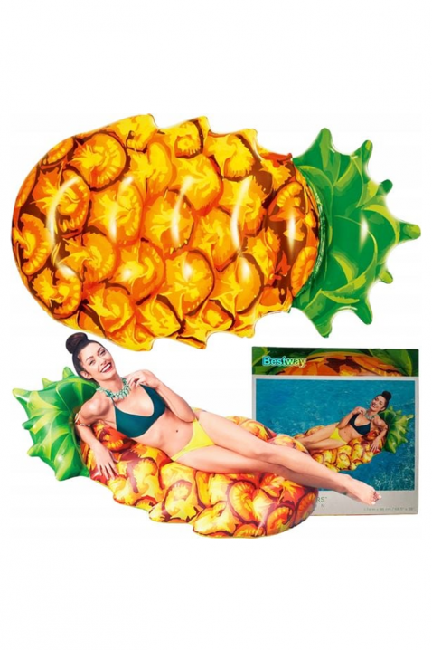 SUMMERTIME felfújható strandmatrac ananász mintávalIVET.HU - A te online butikod.