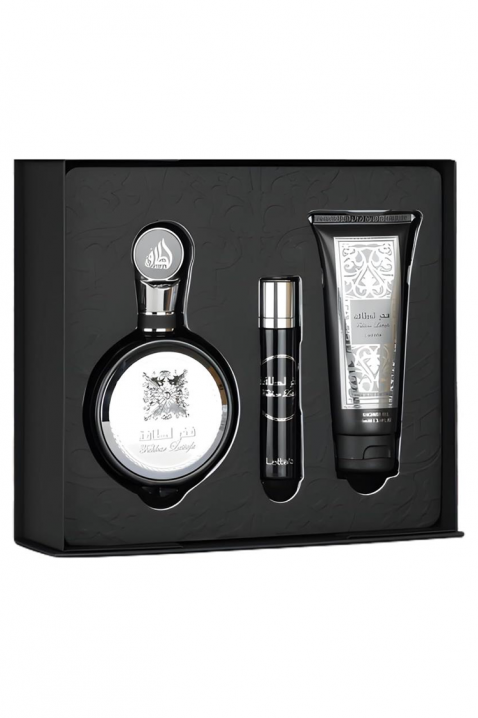 Lattafa Fakhar Men Edp 100 ml + Edp 12 ml + Tusfürdő 100 ml férfi arab készletIVET.HU - A te online butikod.