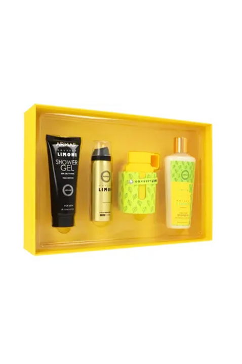 Uniszex arab szett Armaf Odyssey Limoni Fresh Edition EDP 100 ml + Parfüm testpermet 50 ml + Tusfürdő 100 ml + Sampon 250 mlIVET.HU - A te online butikod.