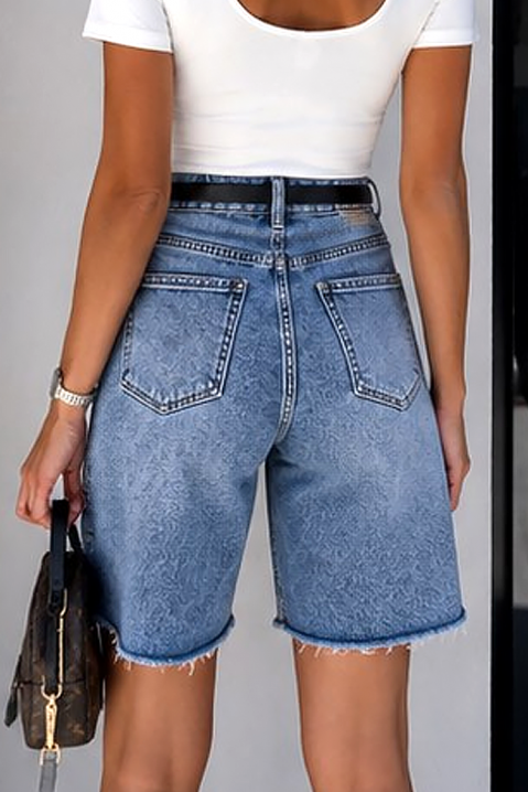 IVANIA női magas derekú, bő szabású farmernadrág, Szín: denim, IVET.HU - A te online butikod.