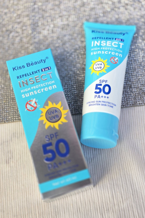 Kiss Beauty 2 az 1-ben rovarriasztó és fényvédő 60 mlIVET.HU - A te online butikod.