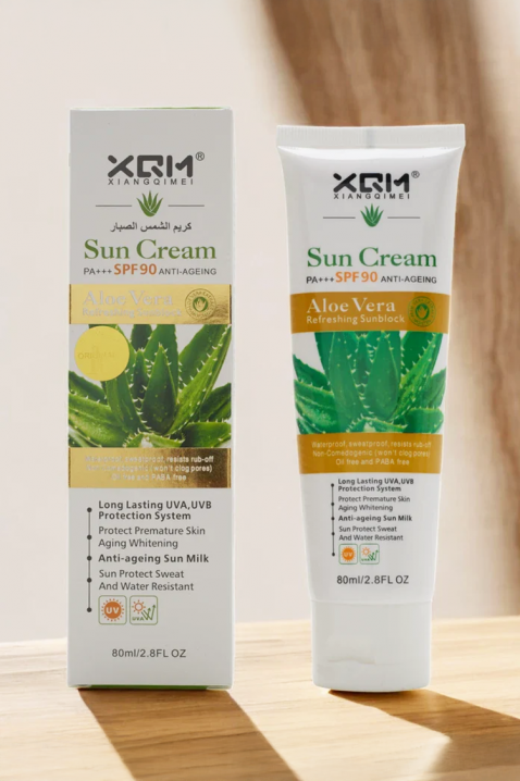 XQM Sun Protect SPF 90 - 80 ml frissítő naptej aloe verávalIVET.HU - A te online butikod.