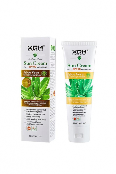 XQM Sun Protect SPF 90 - 80 ml frissítő naptej aloe verávalIVET.HU - A te online butikod.