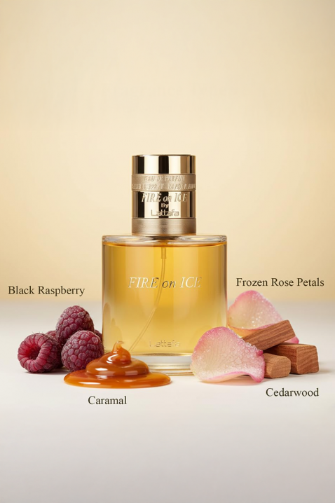 Arab parfüm Lattafa Fire On Ice EDP 110 mlIVET.HU - A te online butikod.