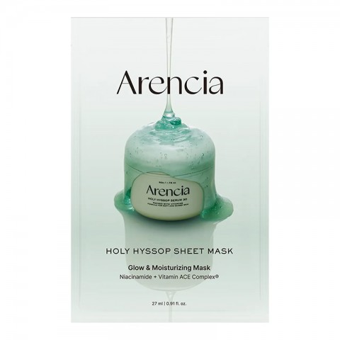 ARENCIA Holy Hyssop Sheet Mask 27 mlIVET.HU - A te online butikod.