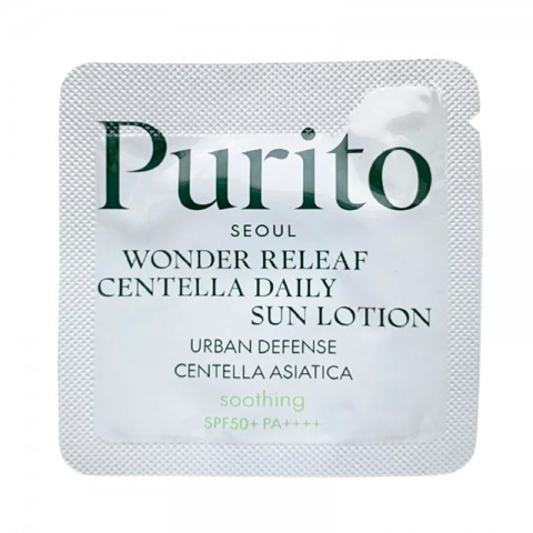 PURITO SAMPLE Wonder Releaf Centella Daily Sun Lotion SPF 50+ PA++++ 1 gIVET.HU - A te online butikod.