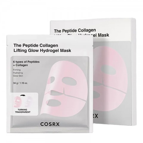 COSRX Peptide Collagen Glow Hydrogel Mask 34g * 3 pcsIVET.HU - A te online butikod.