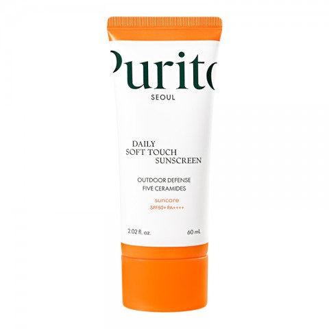 PURITO Seoul Daily Soft Touch Sunscreen SPF 50 PA++++ Ceramide Sunscreen 60 mlIVET.HU - A te online butikod.