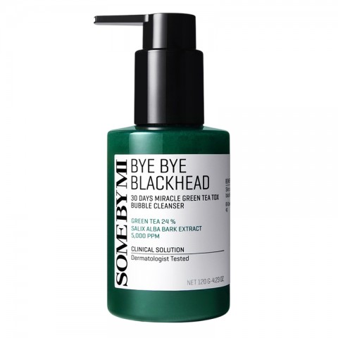 SomeByMi Bye Bye Blackhead 30 Days Miracle Green TeaTox Bubble Cleanser 120 gIVET.HU - A te online butikod.