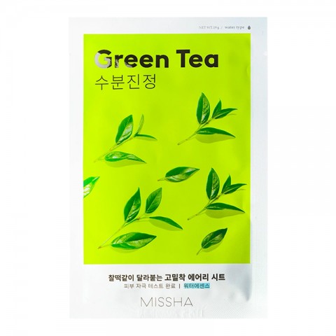 MISSHA Airy Fit Sheet Mask GREEN TEA 1 dbIVET.HU - A te online butikod.