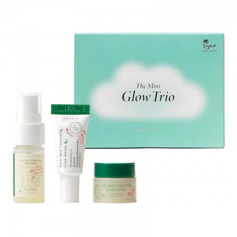 AXIS-Y The Mini Glow Trio Toner 12 ml + Serum 5 ml + Cream 5 mlIVET.HU - A te online butikod.