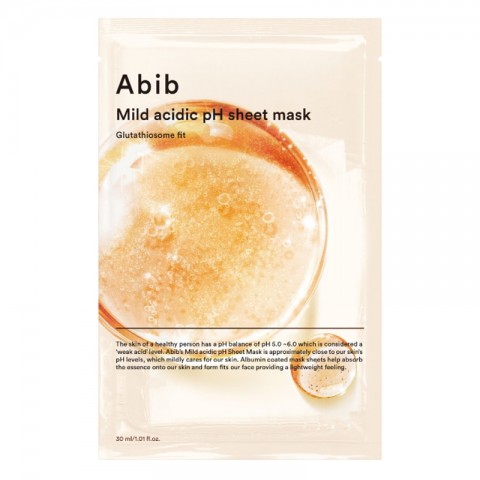 ABIB Mild Acidic Ph Sheet Mask Glutathiosome Fit 30 mlIVET.HU - A te online butikod.