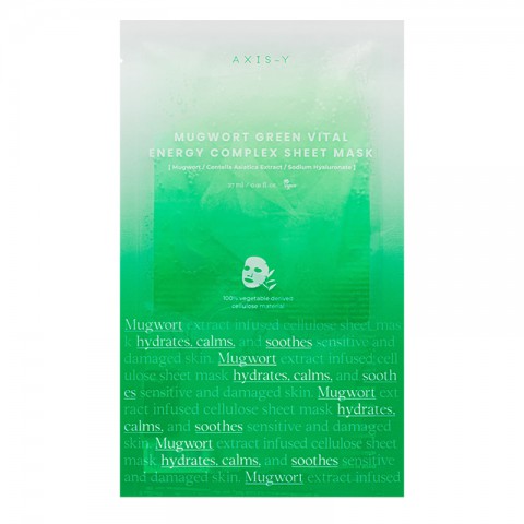 AXIS-Y Mugwort Green Vital Energy Complex Sheet Mask 27 mlIVET.HU - A te online butikod.